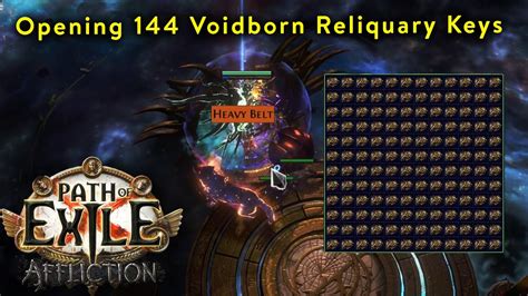New PoE Patch Adds Voidborn Reliquary Key, .